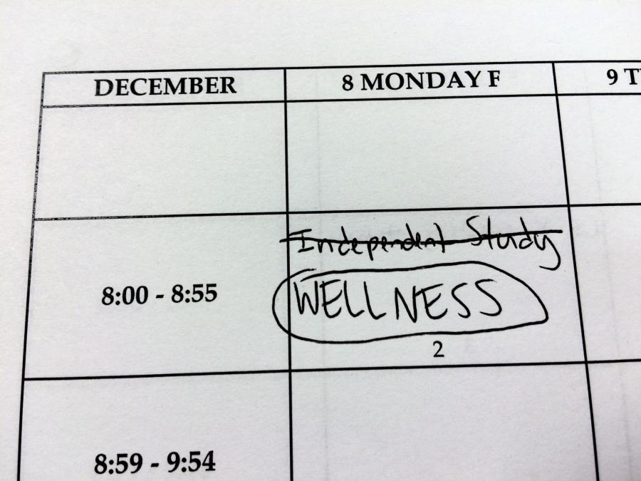 A new Wellness class for juniors and seniors is being considered. The class was planned to only take place during the first four periods of the day.