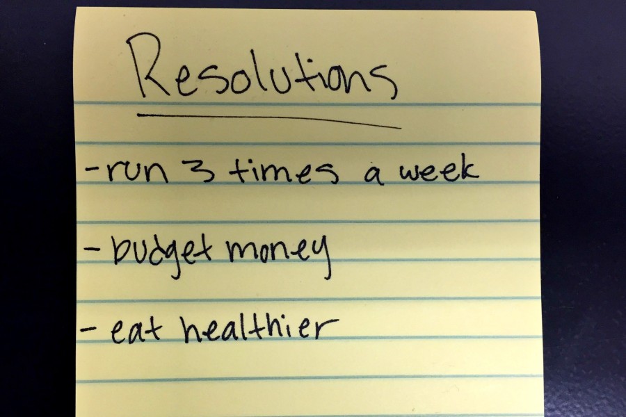 These are some commonly made resolutions. Resolution topics can greatly vary and can range anywhere from showering once a week to being the most well-known supermodel.