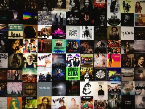 An iTunes library shows some of the songs people have been enjoying lately. We asked some of the high schoolers what their favorite songs are at the moment.
