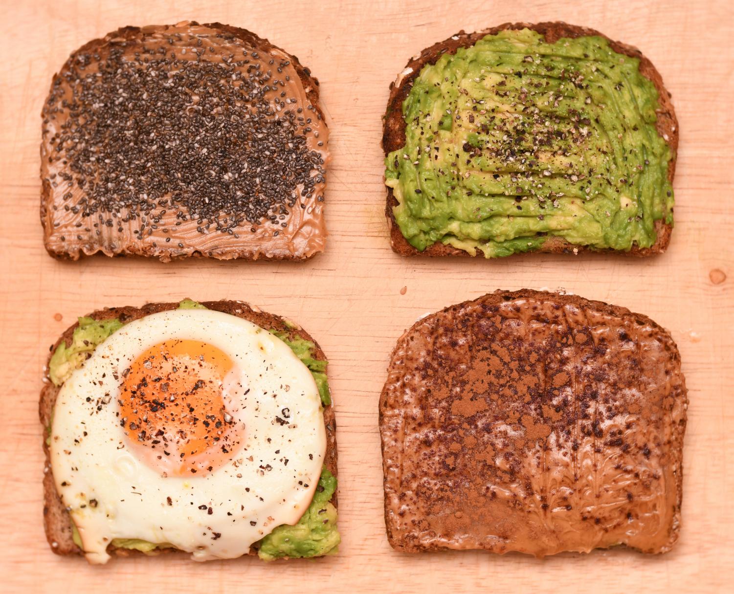 These four fast toasts will make your morning brighter.