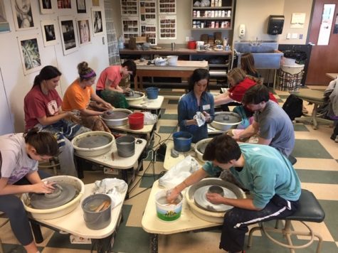 Exploring Art During GryphGiving