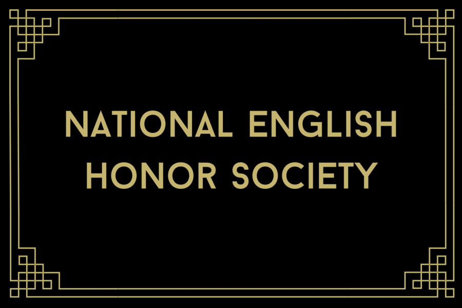 National English Honor Society 2021
