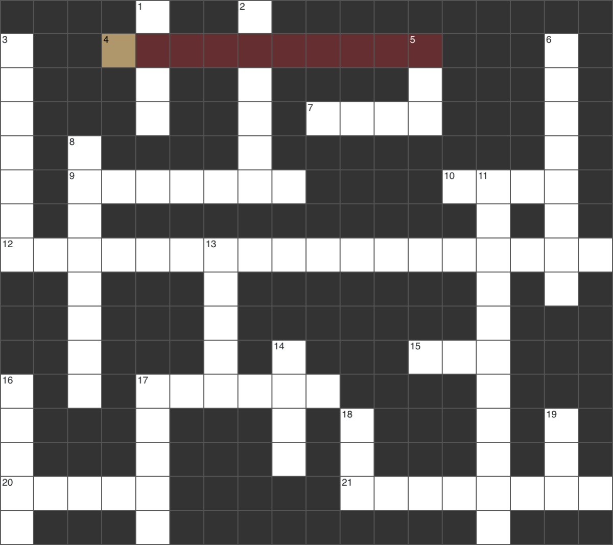 2026 New Year's Crossword 1/23/26