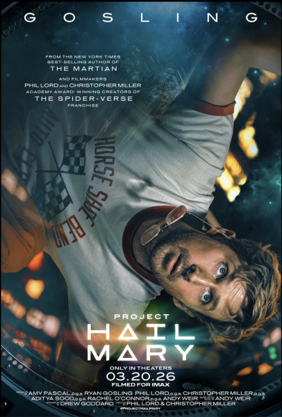 The official theatrical poster for "Project Hail Mary." (Courtesy of Amazon MGM Studios)