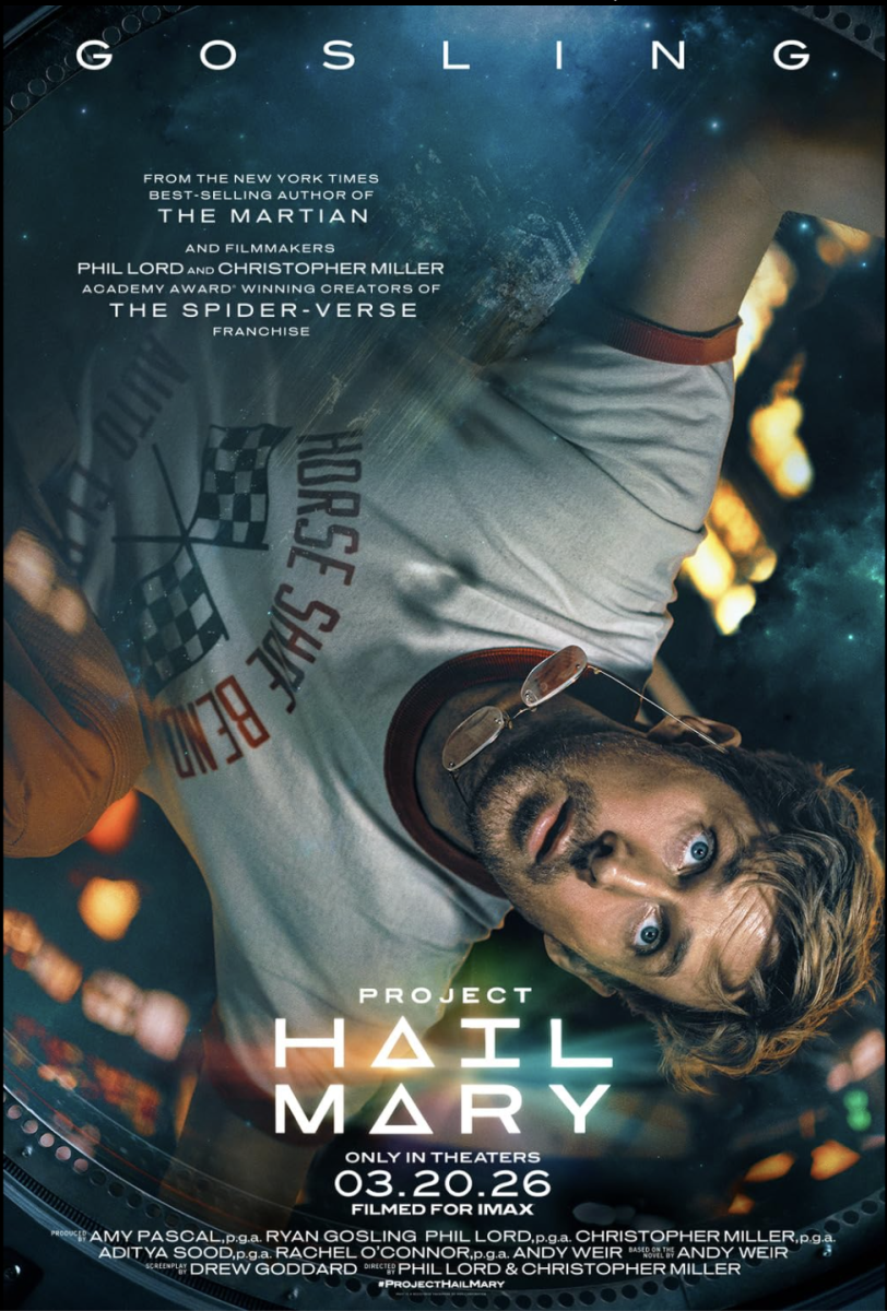 The official theatrical poster for "Project Hail Mary." (Courtesy of Amazon MGM Studios)